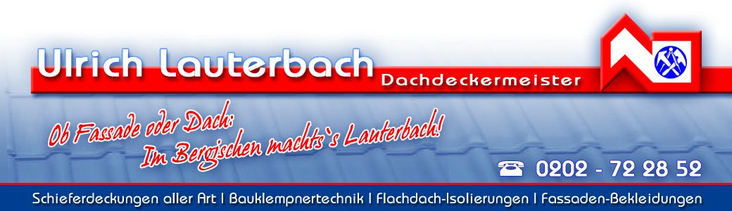 Dachdecker Lauterbach aus Wuppertal